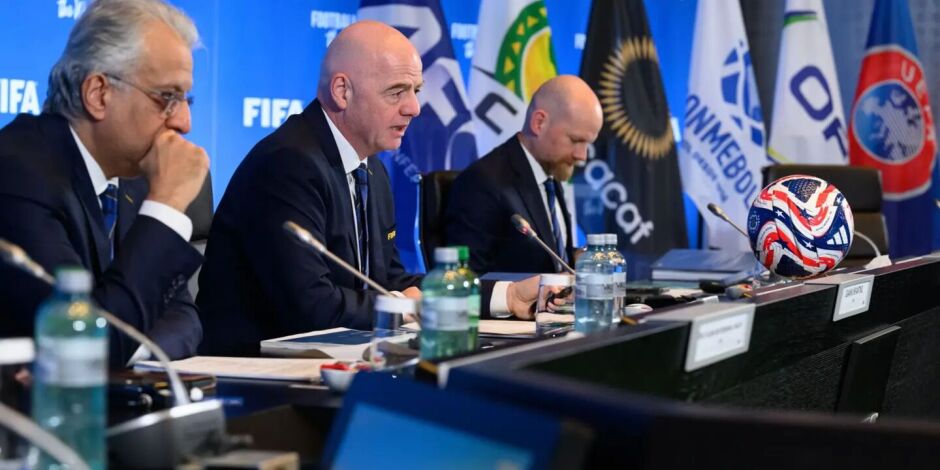 Reuni&atilde;o da Fifa. 