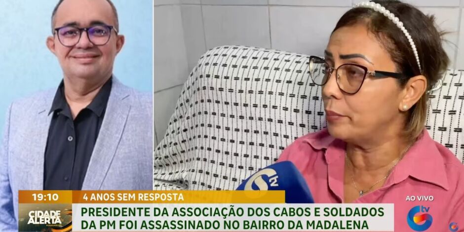 Entrevista concedida ao programa Cidade Alerta, da TV Guararapes