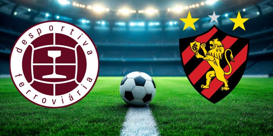 Desportiva Ferrovi&aacute;ria x Sport - Segunda fase da Copa do Brasil.
