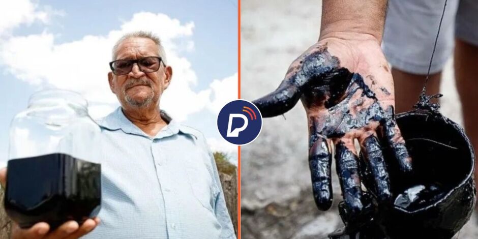 Agricultor do Cear&aacute; mant&eacute;m s&iacute;tio mesmo ap&oacute;s achado de l&iacute;quido similar a petr&oacute;leo