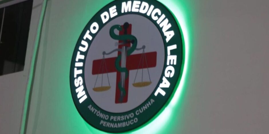 Fachada do IML, no Recife.