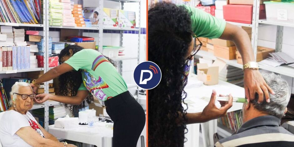 Miss&atilde;o Francesa em apoio &agrave; pessoas com defici&ecirc;ncia auditiva.