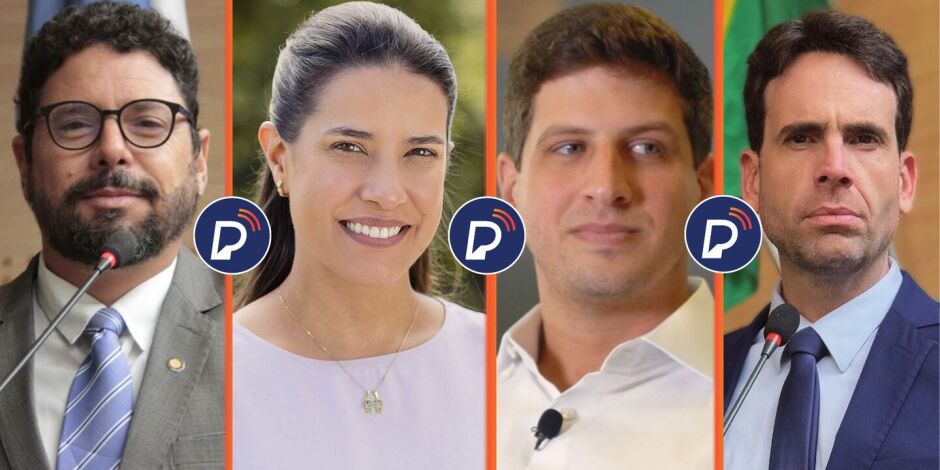 Ivan Moraes, Raquel Lyra, Jo&atilde;o Campos e Eduardo Moura