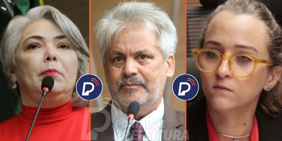 Liana Cirne, Osmar Ricardo e Kari Santos.