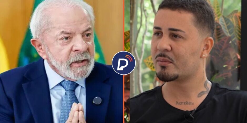 Lula e Carlinhos Maia.