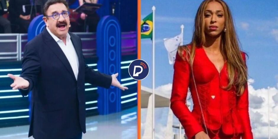 Ratinho e Erika Hilton