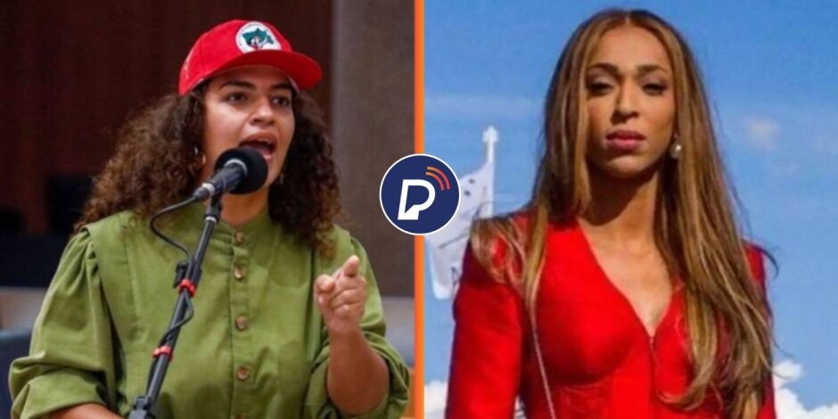 Rosa Amorim e Erika Hilton