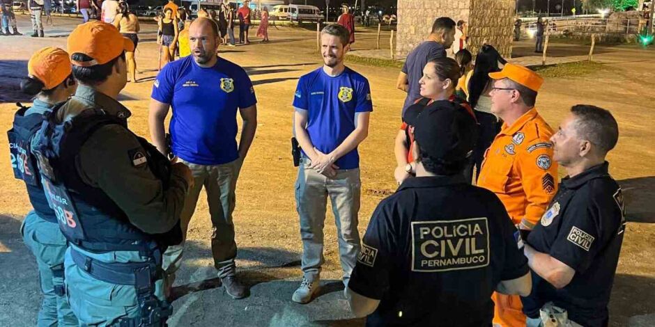 Agentes de seguran&ccedil;a de Pernambuco.