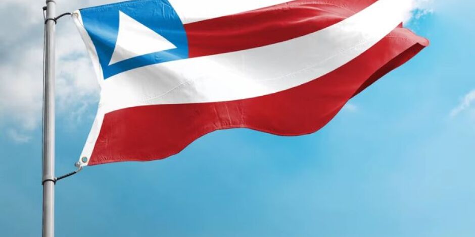 Bandeira da Bahia.