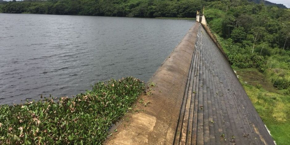 Barragem do Prata, localizada no munic&iacute;pio de Bonito, no Agreste de Pernambuco.