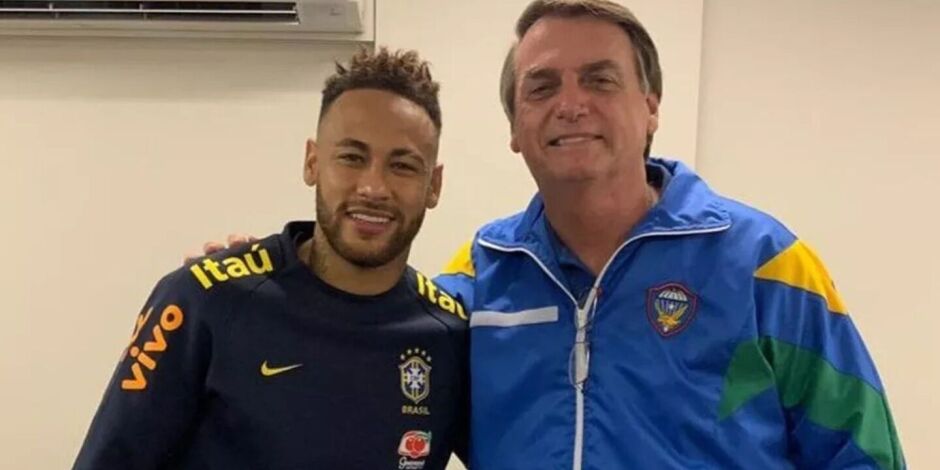Neymar e Jair Bolsonaro