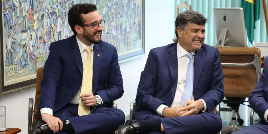 Deputados federais Lula e Eduardo da Fonte.