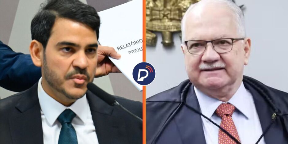 Jorge Messias e Edson Fachin.