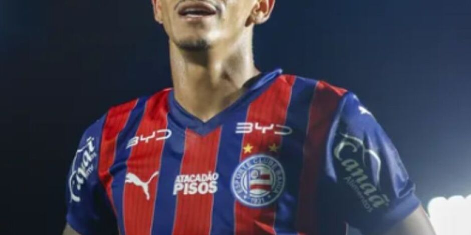 Luciano Juba, lateral-esquerdo e craque do Bahia.