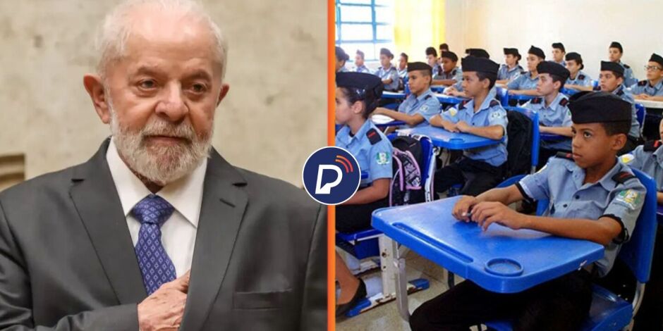 Lula afirma que Brasil n&atilde;o precisa de escolas c&iacute;vico militares.