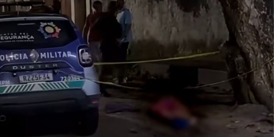 O crime aconteceu em via p&uacute;blica, na Rua Serra Leoa.