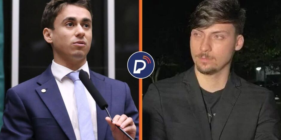 Nikolas Ferreira e Jair Renan Bolsonaro.