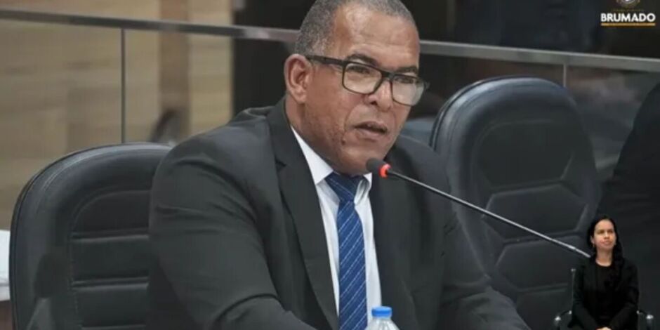 O vereador de Brumado, na Bahia, Bizunga (PCdoB).