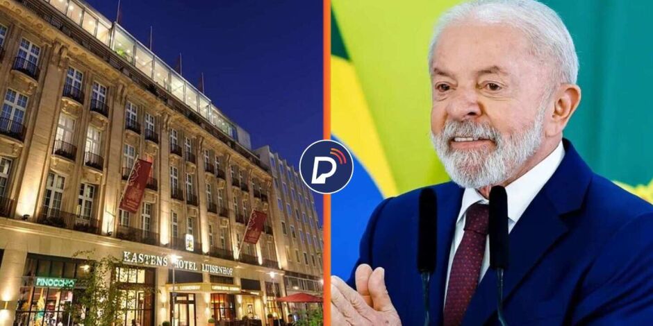 Presidente Lula e comitiva se hospedaram em hotel de luxo na Alemanha.