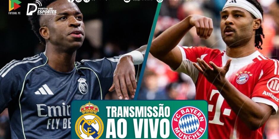 Real Madrid x Bayern de Munique se enfrentam nesta ter&ccedil;a-feira (7), &agrave;s 16h.
