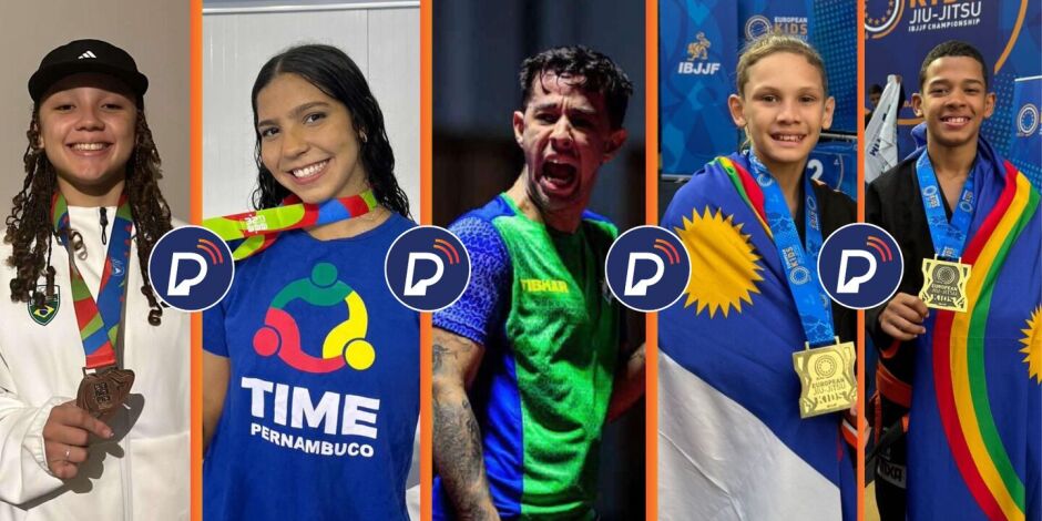 Atletas pernambucanos conquistam medalhas 