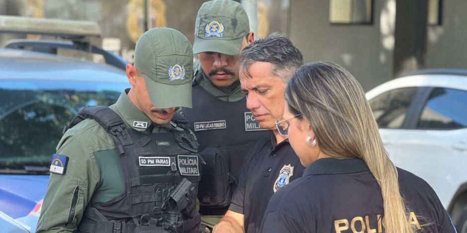 Pol&iacute;cia Militar em a&ccedil;&atilde;o no sert&atilde;o do estado