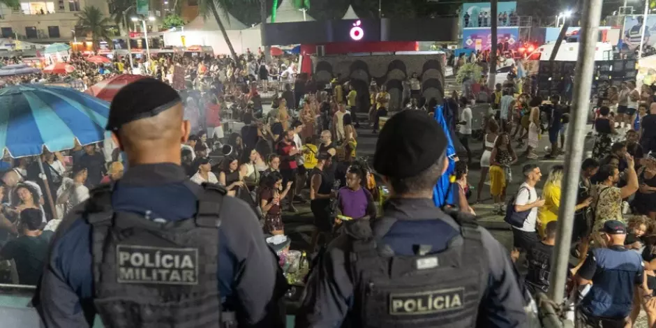 Pol&iacute;cia Militar do Rio em a&ccedil;&atilde;o no show de Shakira