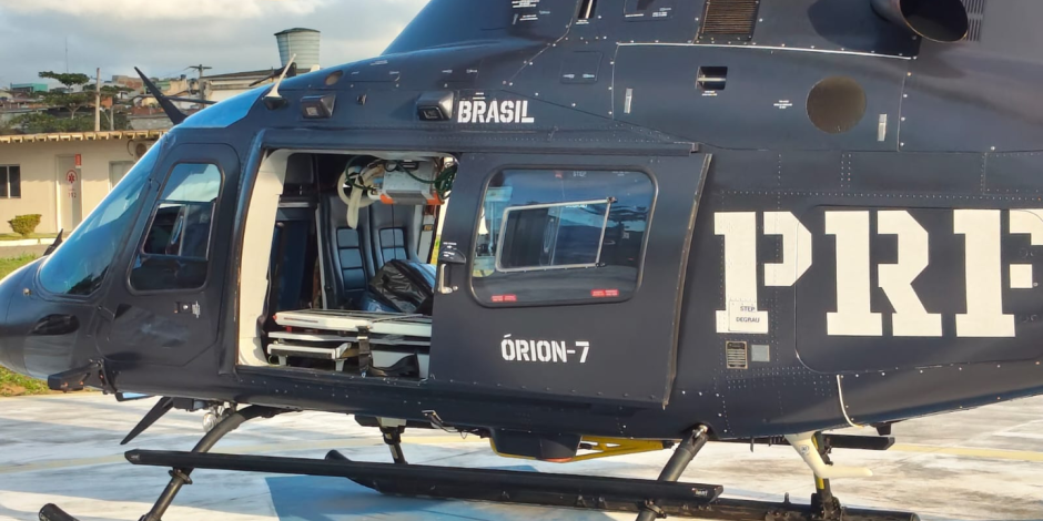 Pol&iacute;cia Rodovi&aacute;ria Federal (PRF), em parceria com o Servi&ccedil;o de Atendimento M&oacute;vel de Urg&ecirc;ncia (SAMU).