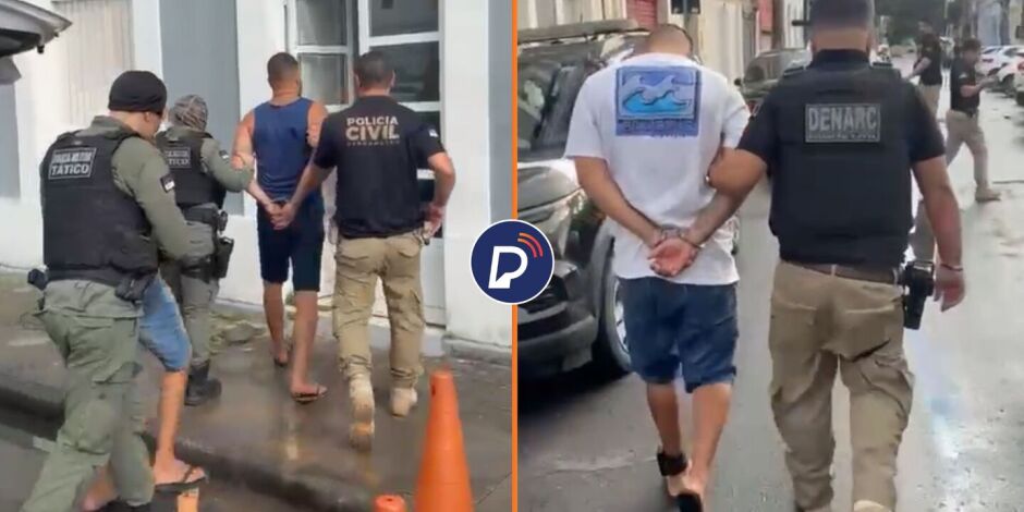 Opera&ccedil;&atilde;o da Pol&iacute;cia Civil no Cabo de Santo Agostinho.