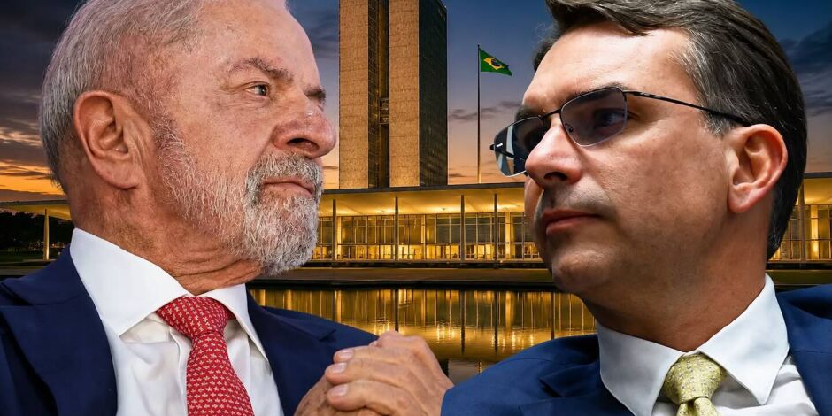 Lula e Fl&aacute;vio Bolsonaro 