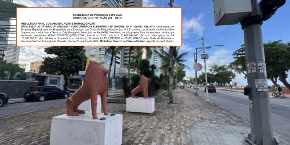 Di&aacute;rio Oficial prev&ecirc; interven&ccedil;&otilde;es no 1&ordm; e no 3&ordm; Jardins, &aacute;reas que integram o projeto conhecido como Orla Parque.