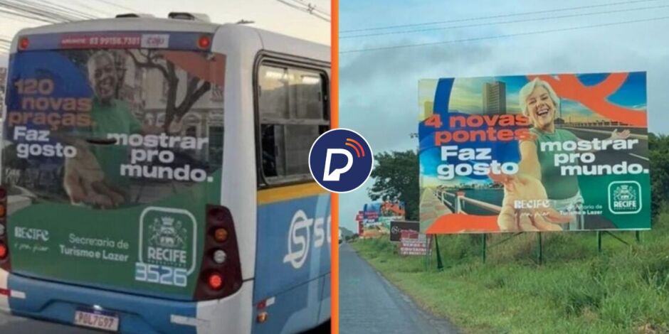 Gest&atilde;o do PSB no Recife adesiva mais 30 &ocirc;nibus em Gravat&aacute;