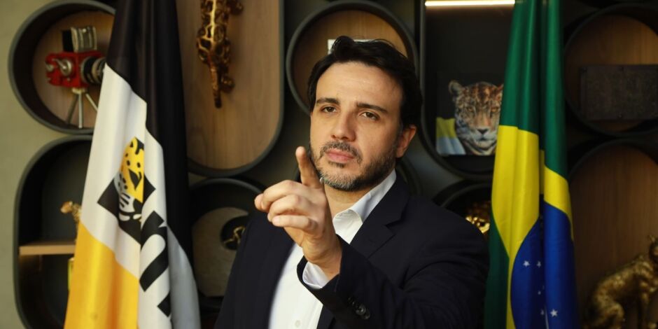 Renan Santos, candidato &agrave; presid&ecirc;ncia da Rep&uacute;blica
