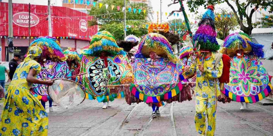 Atividade cultural em Gravat&aacute;.