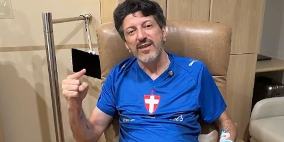 Lito Sousa revela melhora nos movimentos da m&atilde;o: 'eu n&atilde;o desisto'.