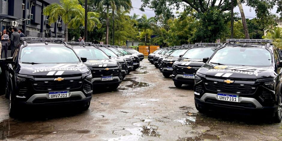 Pol&iacute;cia Civil de PE ganha 24 novas viaturas SUV com investimento de R$ 1,7 milh&atilde;o da SDS