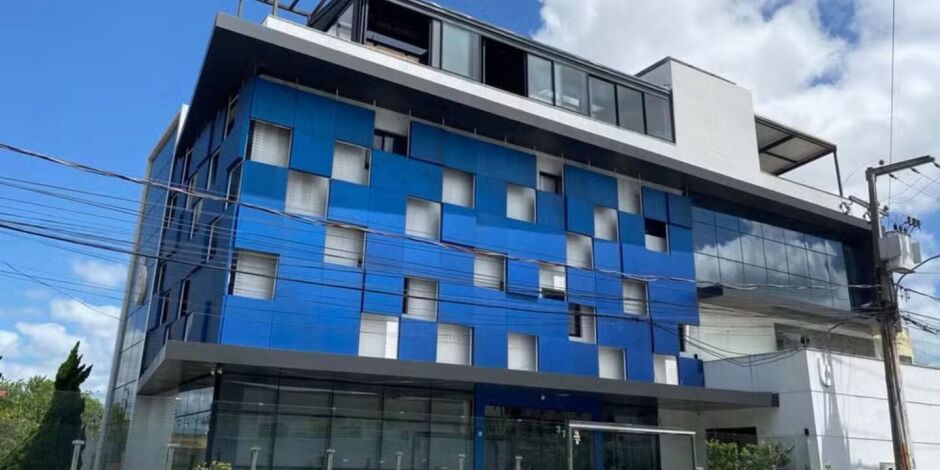 Fachada da sede da PixBet em Campina Grande, Agreste da Para&iacute;ba. 