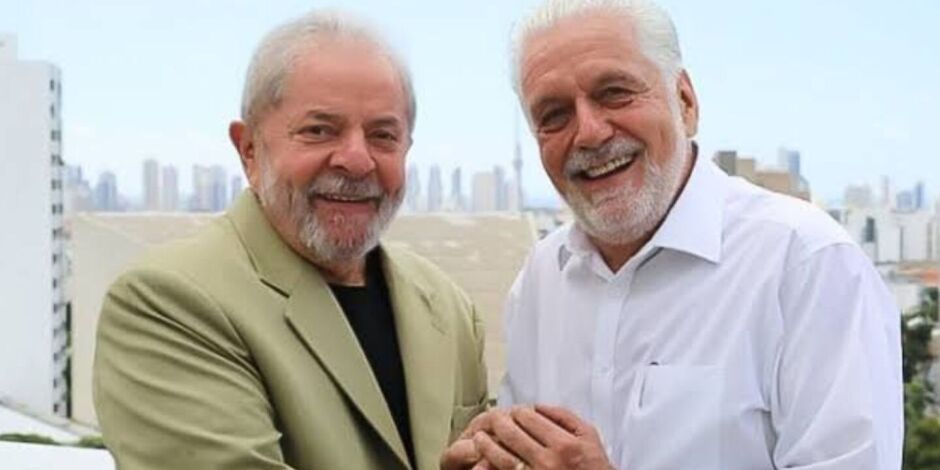 Lula e Jaques Wagner