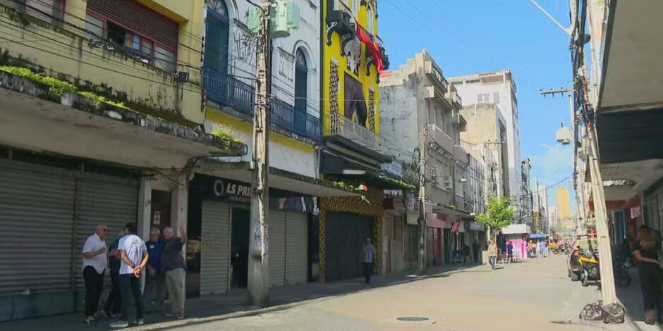 Rua da Imperatriz, centro do Recife