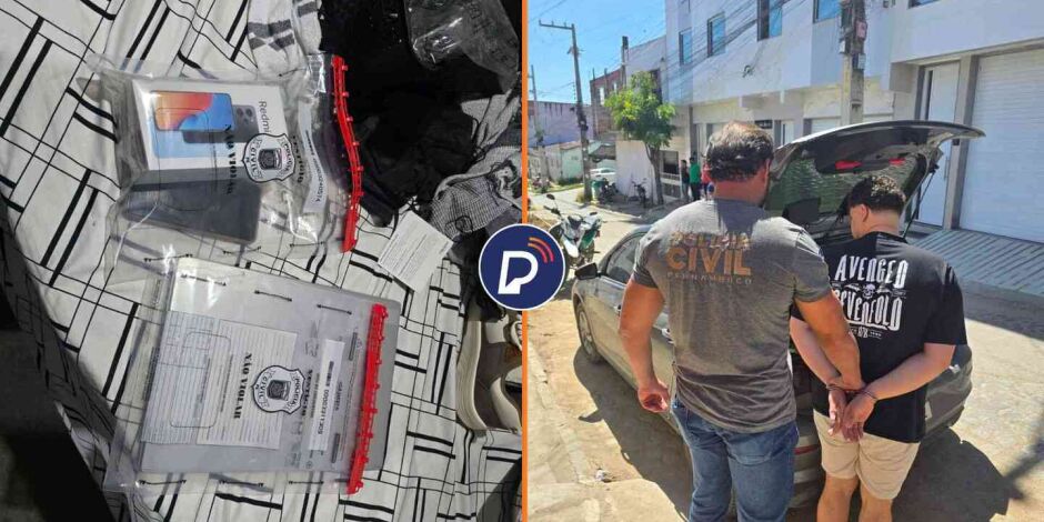 Homem &eacute; preso em flagrante por armazenar pornografia infantil.