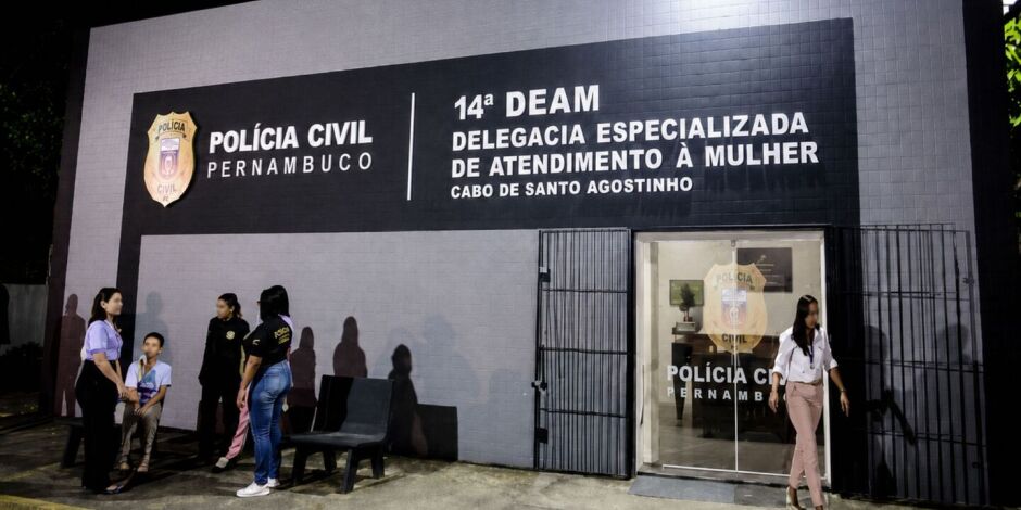 Delegacia da Mulher no Cabo de Santo Agostinho, no Grande Recife