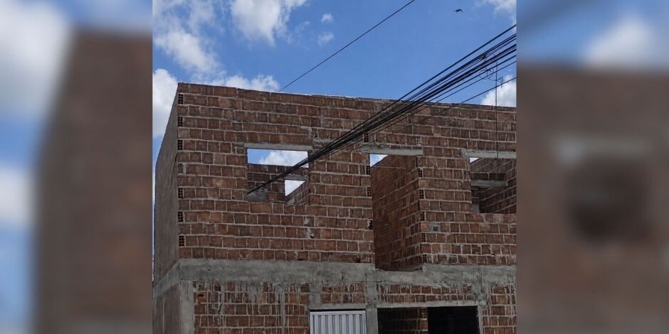 A obra fica no Loteamento Boa Vista, em Goiana, na Mata Norte do estado.