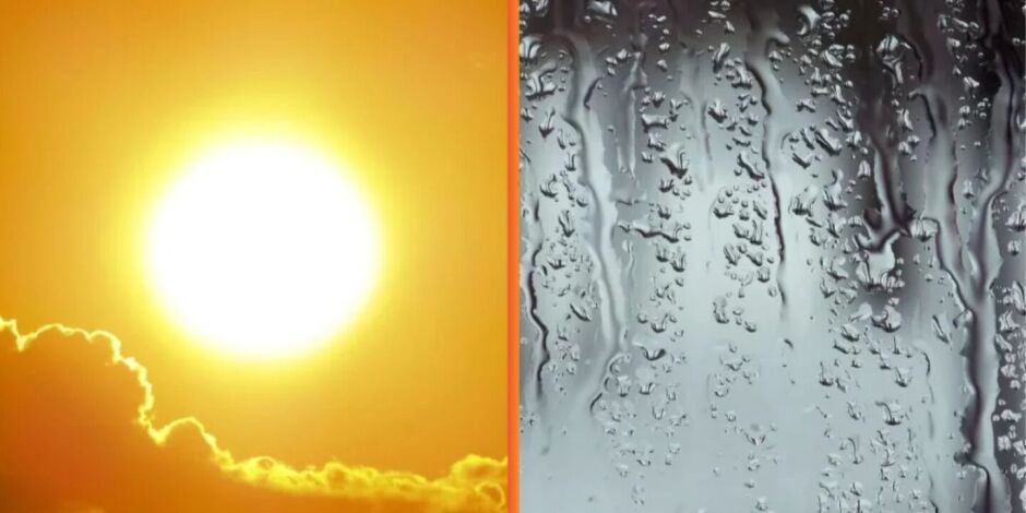 Calor e chuva contrastam tempo no Nordeste.