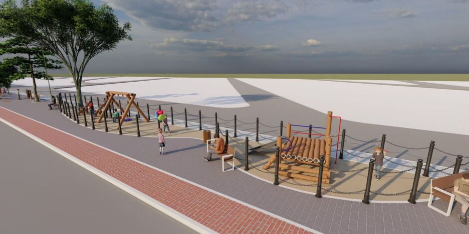 Projeto da Pra&ccedil;a na Cohab 1 em Belo Jardim.