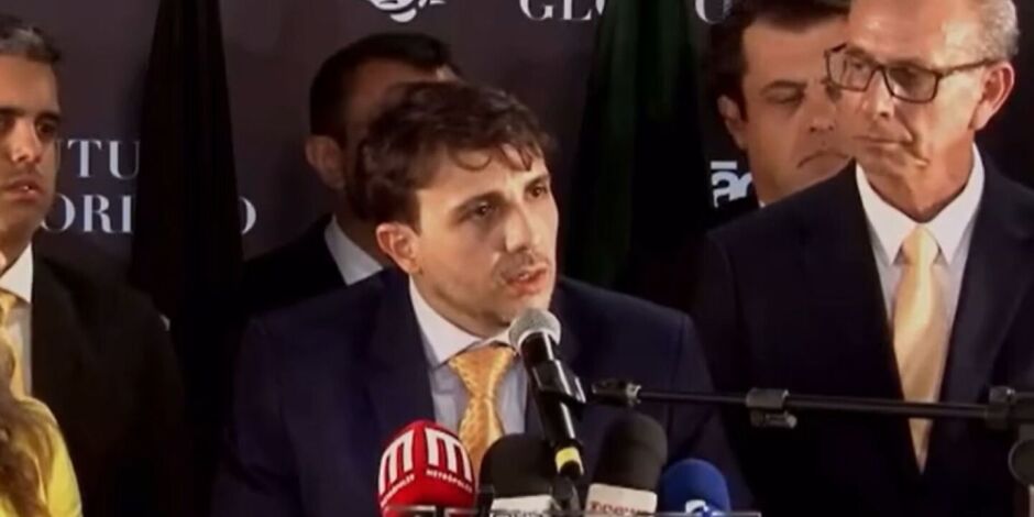 Renan Santos, candidato a Presid&ecirc;ncia da Rep&uacute;blica. 