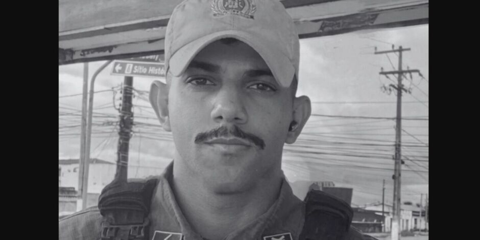 Soldado da PMPE Jo&atilde;o Victor da Silva Ferraz.