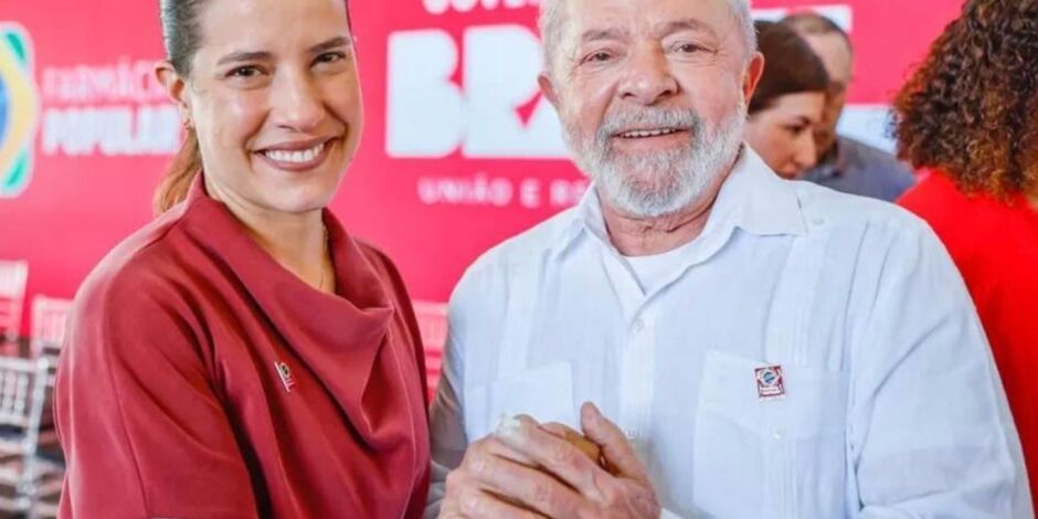 Presidente Lula (PT) e Governadora Raquel Lyra (PSD)