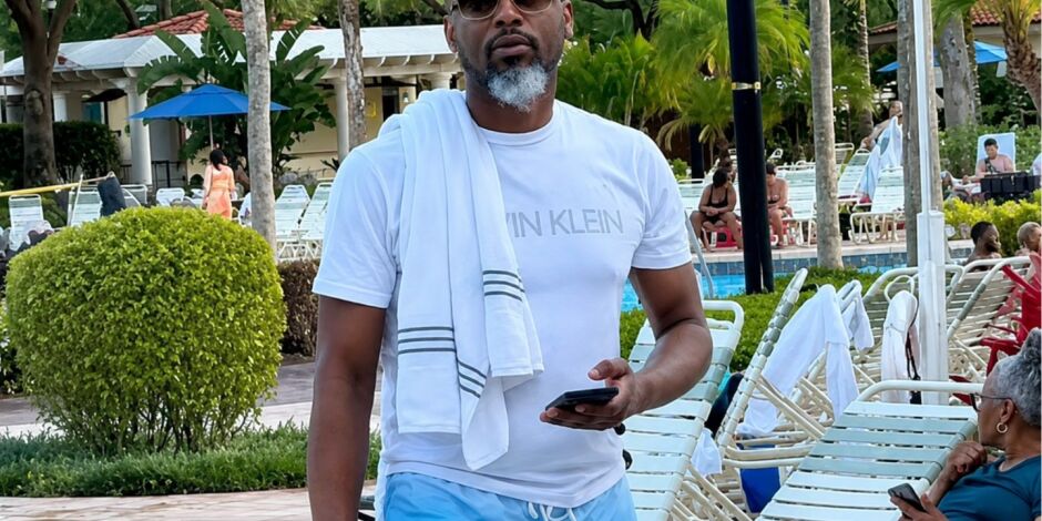 Keith Lott, de 47 anos, sofreu uma parada card&iacute;aca em sua casa 