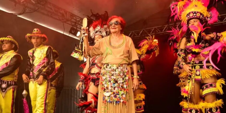 Eneida Agra Maracaj&aacute;, idealizadora do Festival de Inverno de Campina Grande