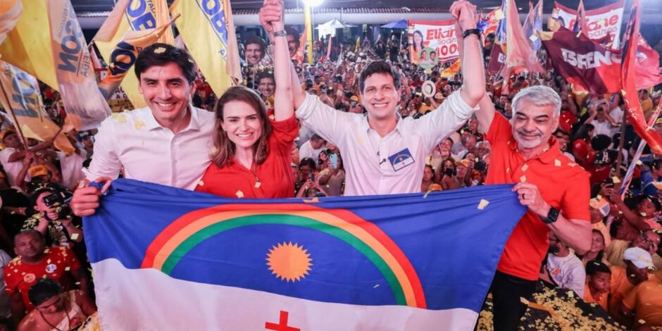 Joao Campos e chapa ao Governo PE 
